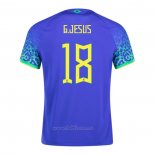 Camiseta Brasil Jugador G.Jesus Segunda 2022