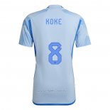 Camiseta Espana Jugador Koke Segunda 2022