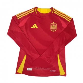 Camiseta Espana Primera Manga Larga 2024