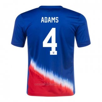 Camiseta Estados Unidos Jugador Adams Segunda 2024