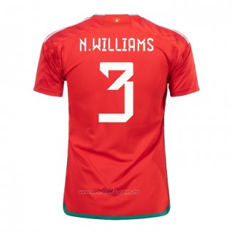 Camiseta Gales Jugador N.Williams Primera 2022