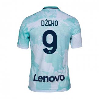 Camiseta Inter Milan Jugador Dzeko Segunda 2022-2023