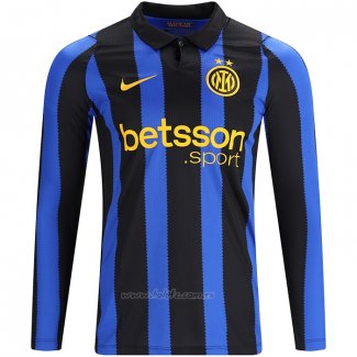 Camiseta Inter Milan Primera Manga Larga 2026-2027