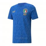 Camiseta Italia European Champions 2020 Azul Tailandia