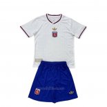 Camiseta Lyon Anniversary Nino 2024-2025 Blanco