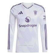 Camiseta Manchester United Segunda Manga Larga 2025-2026
