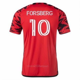 Camiseta New York Red Bulls Jugador Emil Forsberg Primera 2025