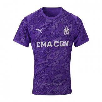 Camiseta Olympique Marsella Portero 2025-2026 Purpura