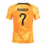 Camiseta Paises Bajos Jugador Bergwijn Primera 2022