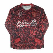 Camiseta Palestina Special Manga Larga 2025-2026 Rojo
