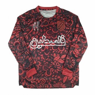 Camiseta Palestina Special Manga Larga 2025-2026 Rojo