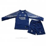 Camiseta Paris Saint-Germain Cuarto Manga Larga Nino 2024-2025