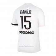 Camiseta Paris Saint-Germain Jugador Danilo Segunda 2021-2022