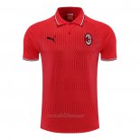 Camiseta Polo del AC Milan 2022-2023 Rojo