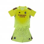 Camiseta Real Madrid Portero Nino 2025-2026 Amarillo