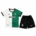 Camiseta Sporting Special Nino 2025-2026 Blanco Verde