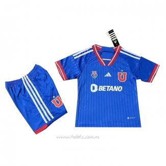 Camiseta Universidad de Chile Primera Nino 2023