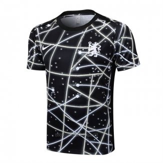 Camiseta de Entrenamiento Chelsea 2025-2026 Negro