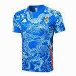 Camiseta de Entrenamiento Real Madrid Dragon 2024-2025 Azul
