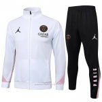 Chandal de Chaqueta del Paris Saint-Germain Jordan 2024-2025 Blanco