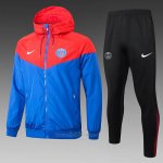 Chandal de Rompevientos del Paris Saint-Germain 2024-2025 Azul Rojo