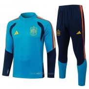 Chandal de Sudadera del Espana Nino 2026-2027 Azul