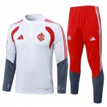 Chandal de Sudadera del SC Internacional Nino 2026-2027 Blanco