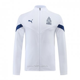 Chaqueta del Olympique Marsella 2022-2023 Blanco