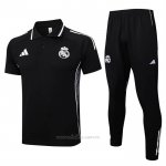 Conjunto Polo del Real Madrid 2025-2026 Negro
