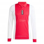 Camiseta Ajax Anniversary Manga Larga 2024-2025