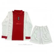Camiseta Ajax Anniversary Manga Larga Nino 2024-2025