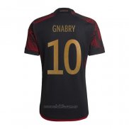 Camiseta Alemania Jugador Gnabry Segunda 2022