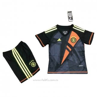 Camiseta Alemania Portero Nino 2024 Negro