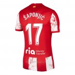 Camiseta Atletico Madrid Jugador Saponjic Primera 2021-2022