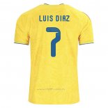 Camiseta Colombia Jugador Luis Diaz Primera 2026