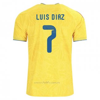 Camiseta Colombia Jugador Luis Diaz Primera 2026
