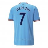 Camiseta Manchester City Jugador Sterling Primera 2022-2023