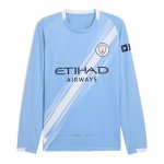 Camiseta Manchester City Primera Manga Larga 2025-2026
