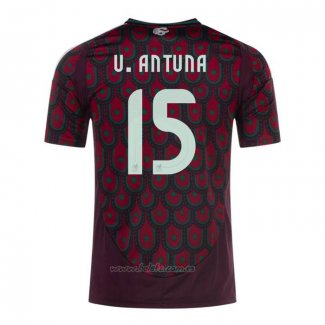 Camiseta Mexico Jugador U.Antuna Primera 2024