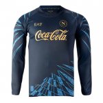 Camiseta Napoli Special Manga Larga 2025-2026 Azul Oscuro