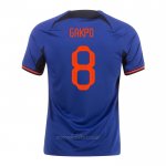 Camiseta Paises Bajos Jugador Gakpo Segunda 2022