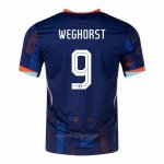 Camiseta Paises Bajos Jugador Weghorst Segunda 2024-2025