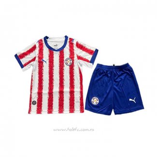 Camiseta Paraguay Primera Nino 2026