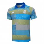 Camiseta Polo del Real Madrid 2025-2026 Azul Verde