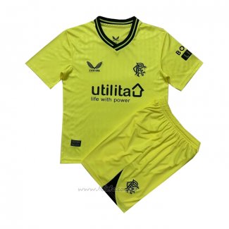 Camiseta Rangers Portero Nino 2023-2024 Amarillo