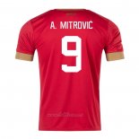 Camiseta Serbia Jugador A.Mitrovic Primera 2022