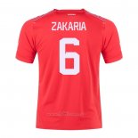 Camiseta Suiza Jugador Zakaria Primera 2022