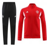 Chandal de Chaqueta del Manchester United 202020-2023 Rojo