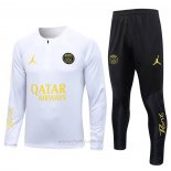 Chandal de Sudadera del Paris Saint-Germain Jordan 2023-2024 Blanco