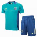 Chandal del Ajax Manga Corta 2024-2025 Verde - Pantalon Corto
